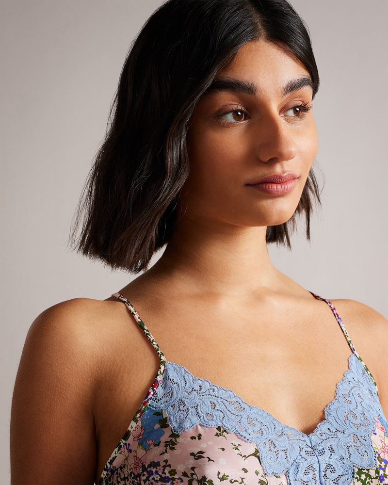 Ted Baker Abeliey Printed Chemise Nattkläder Dam Rosa | FGC-157480