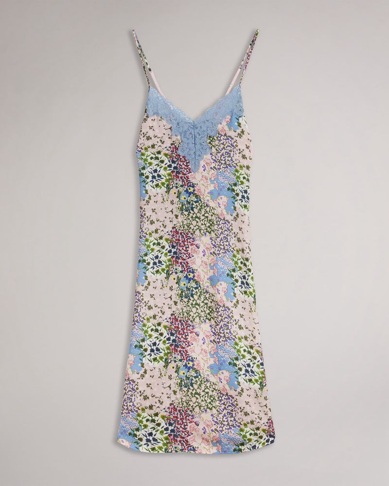 Ted Baker Abeliey Printed Chemise Nattkläder Dam Rosa | FGC-157480