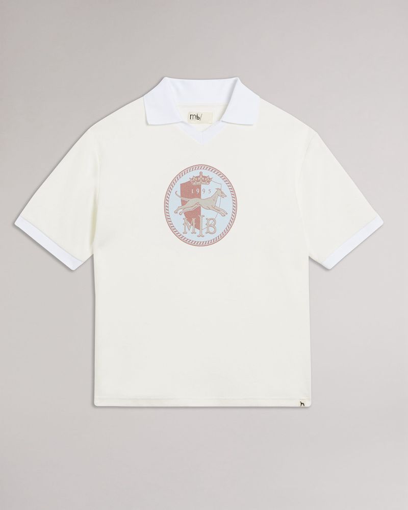 Ted Baker Adcote Mib Terrace Polo Blast Herr Vita | RGV-927851