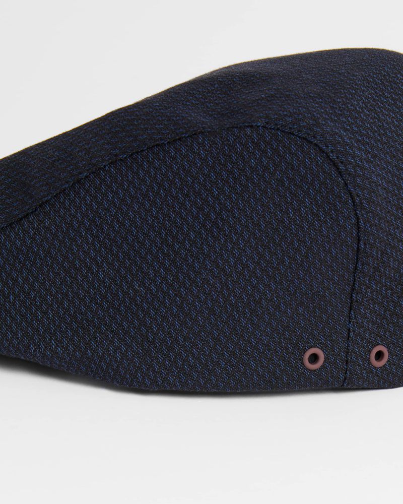 Ted Baker Adice Textured Ivy Cap Hatt Herr Marinblå | GJH-521309