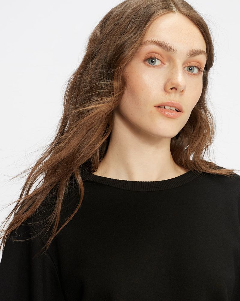 Ted Baker Aidiina Oversized Blast Dam Svarta | CAW-129435