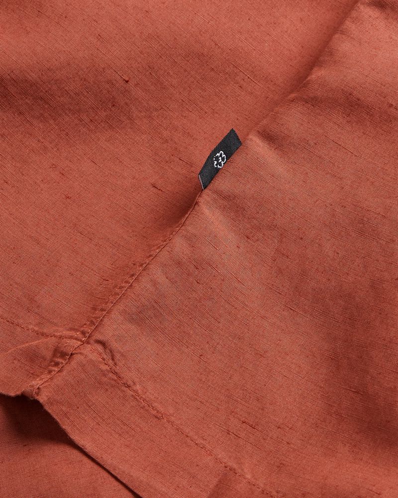 Ted Baker Ailiss Ss Double Pocket Skjorta Herr Orange | DFU-304687