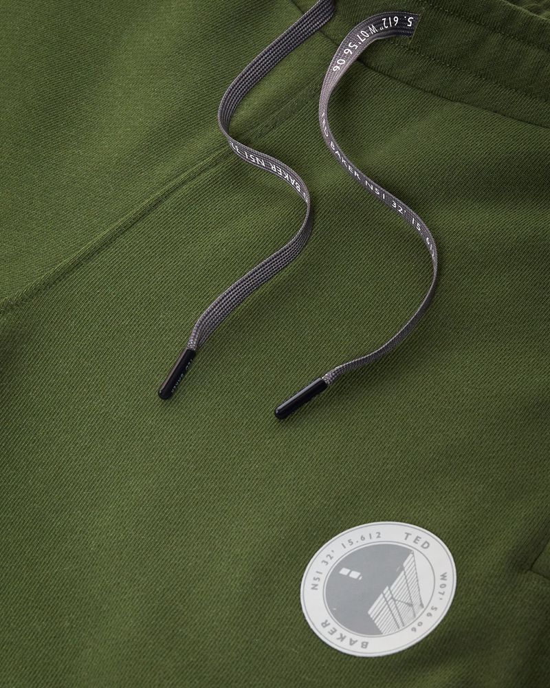 Ted Baker Akabusi Active Jersey Joggers Byxor Herr Khaki | KLP-053748