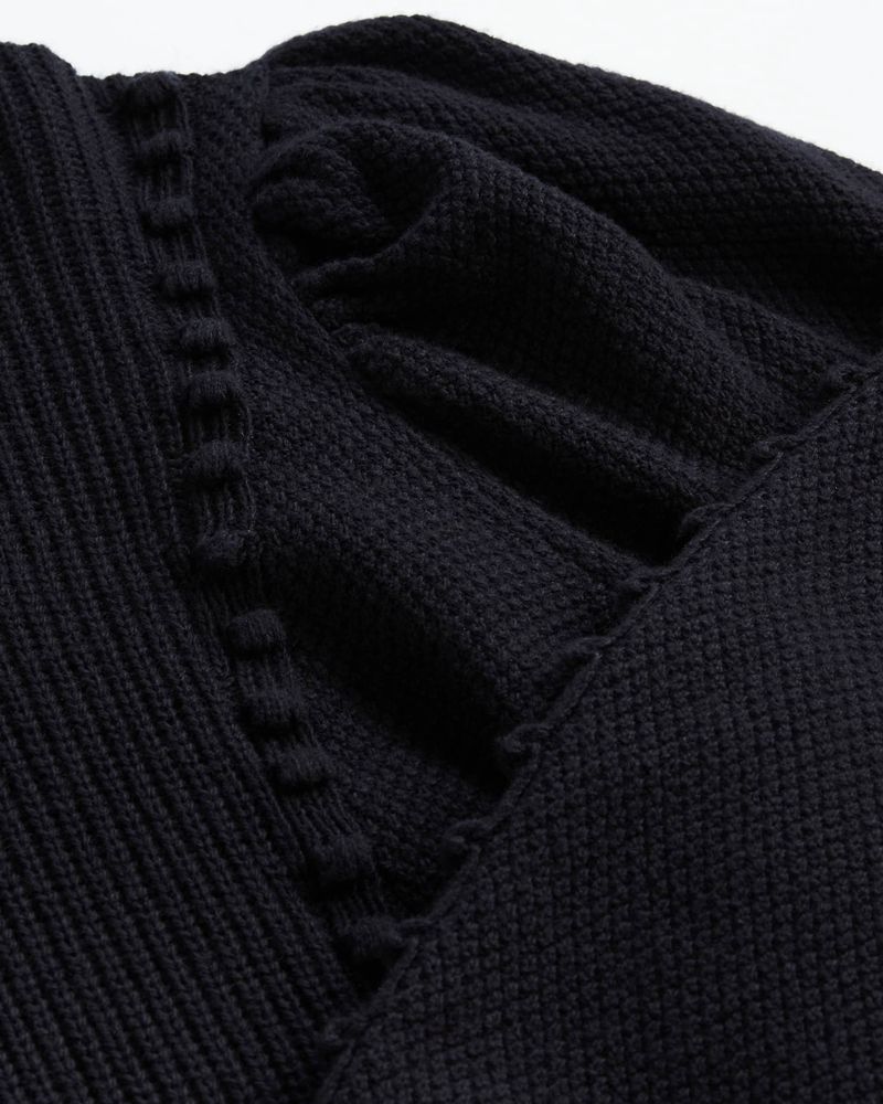 Ted Baker Aledina Knit With Collar Detail Blast Dam Marinblå | VQW-975142