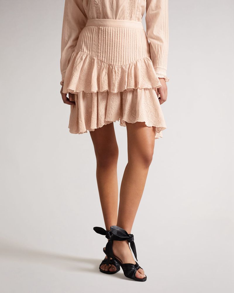 Ted Baker Alegriared Mini Kjolar Dam Rosa | SNZ-178045