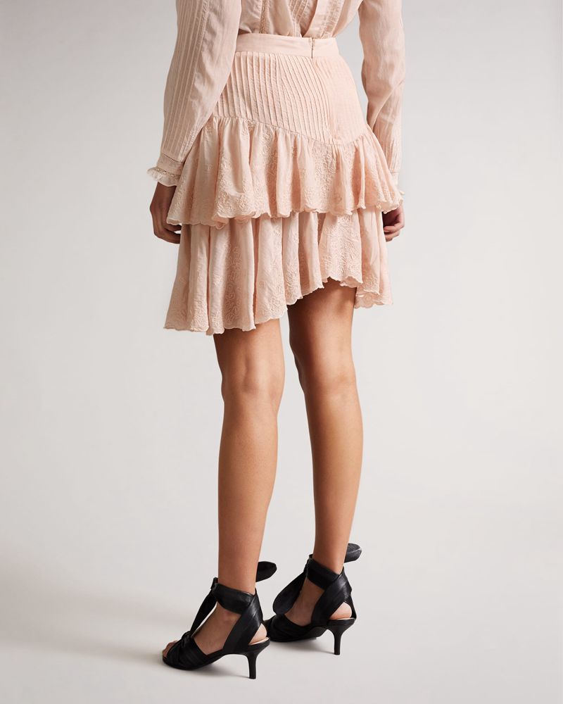 Ted Baker Alegriared Mini Kjolar Dam Rosa | SNZ-178045