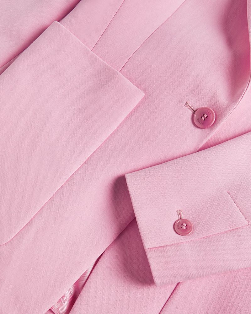 Ted Baker Aleksi Blazer With Notched Lapel Jacka Dam Rosa | VZO-340675