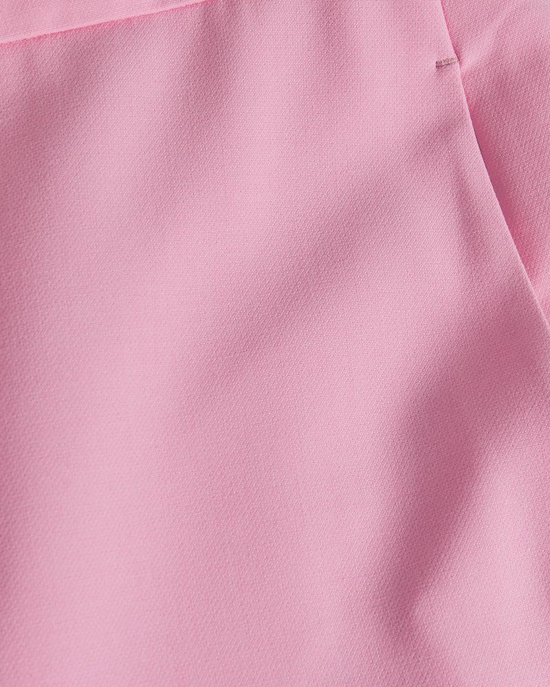 Ted Baker Aleksit Straight Leg With Ankle Tab Byxor Dam Rosa | LNH-938671