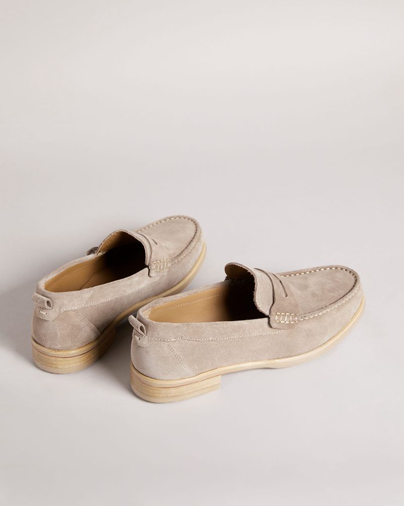 Ted Baker Alfey Mocka Loafers Herr Bruna | OVX-304596