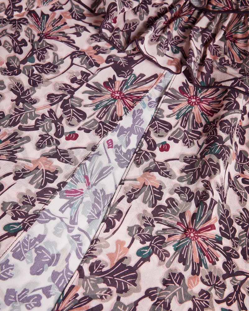 Ted Baker Alvvaa Gathered Layered Klänning Dam Rosa | WCS-941068