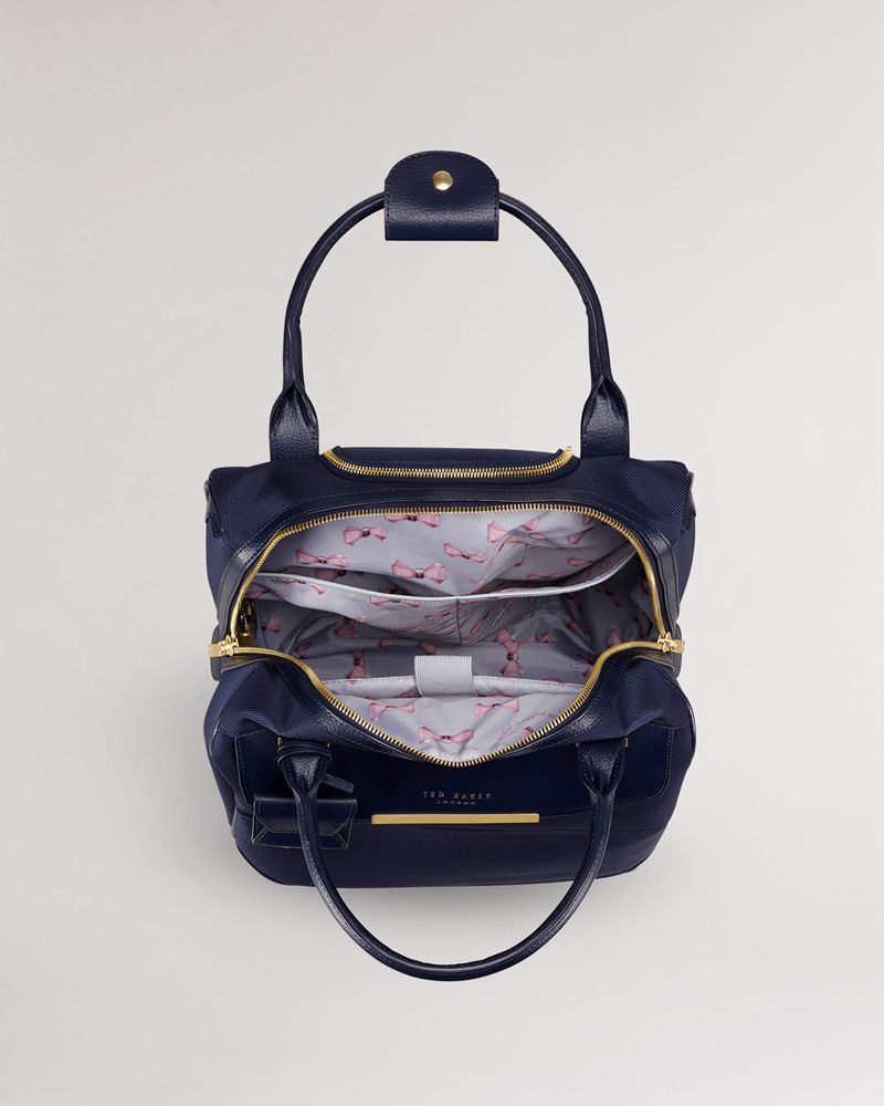 Ted Baker Amithia Tbw5009 Softside Wed Case Resväskor Dam Marinblå | EBA-830791