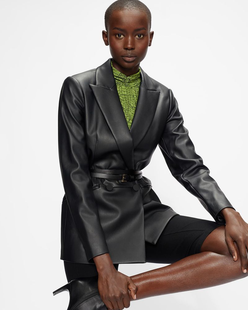 Ted Baker Andina Double Wrap Slim Midja Bälte Dam Svarta | JYH-683592