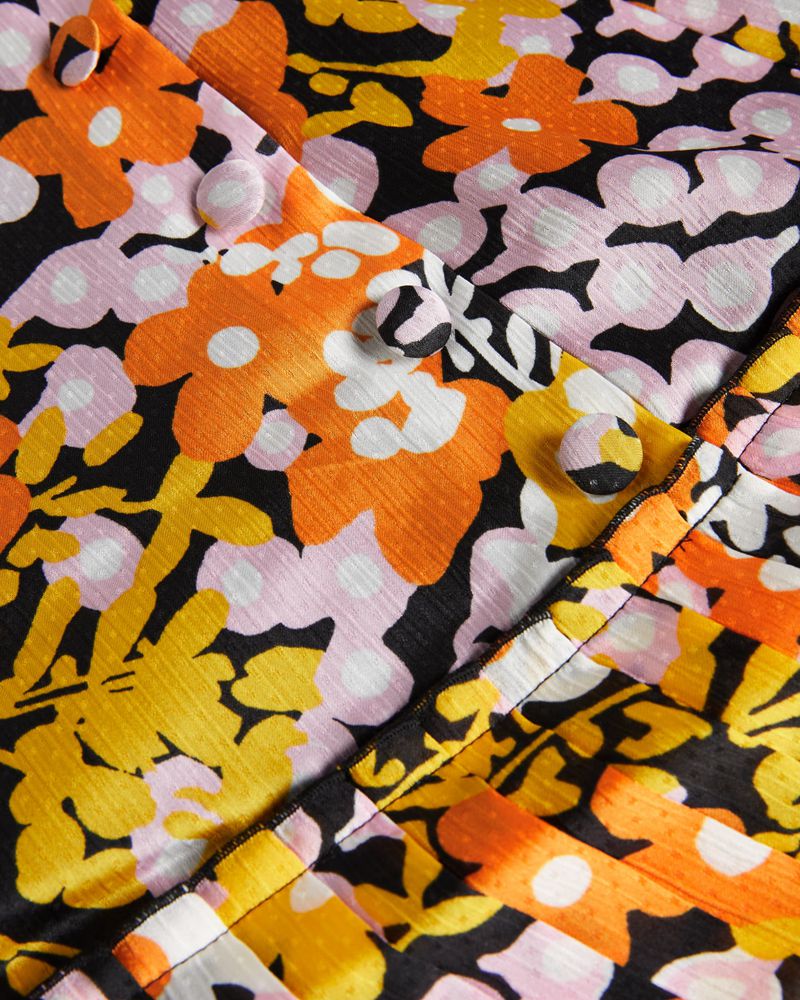 Ted Baker Anggela Dropped Midja Midi Kjolar Dam Svarta | OWB-236579