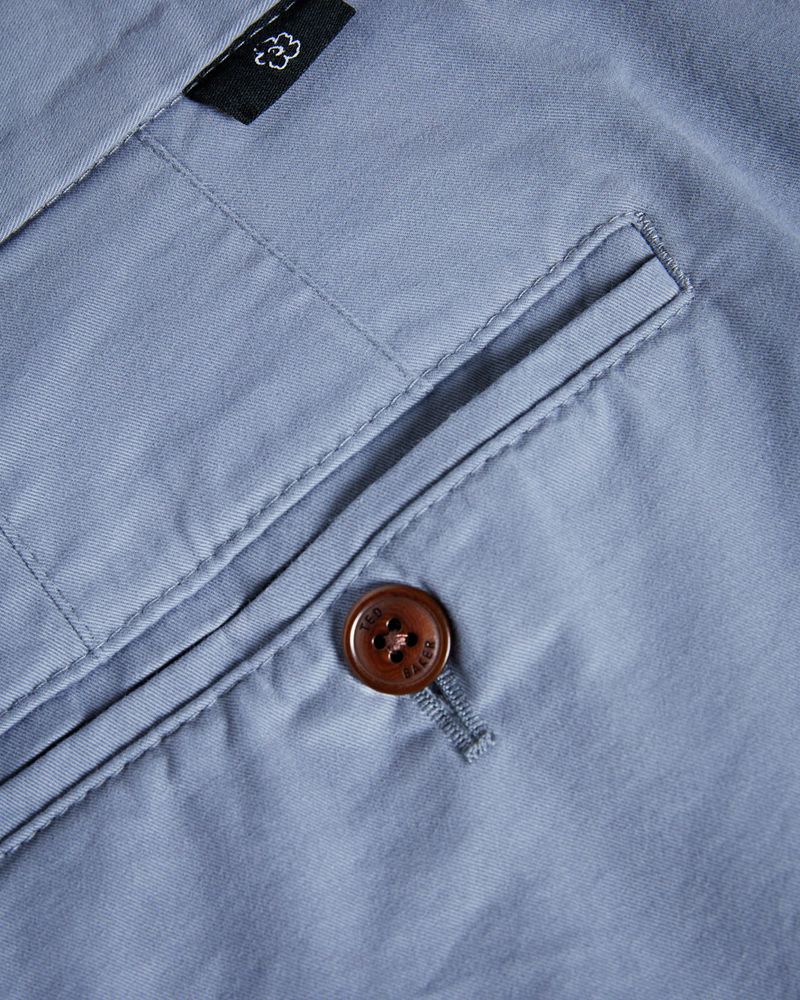 Ted Baker Ashfrd Chino s Shorts Herr Blå | COK-548906