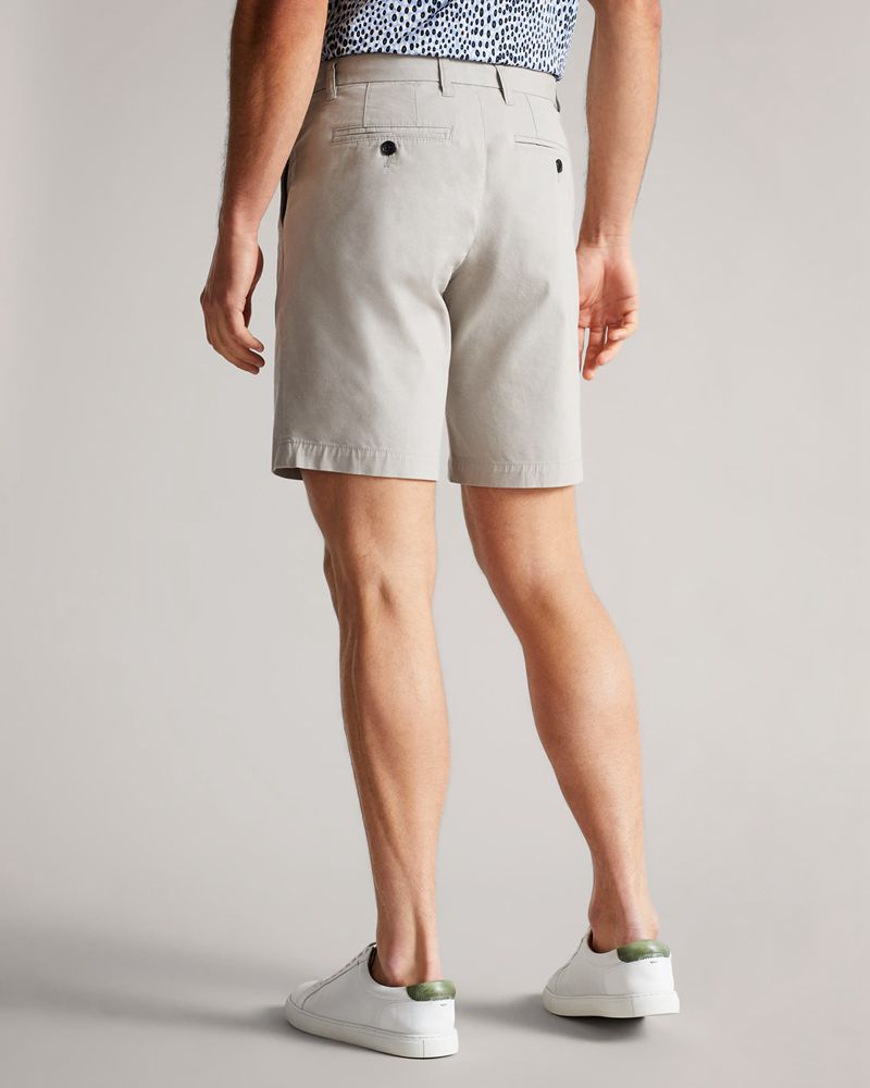 Ted Baker Ashfrd Chino s Shorts Herr Gray | PUI-745961