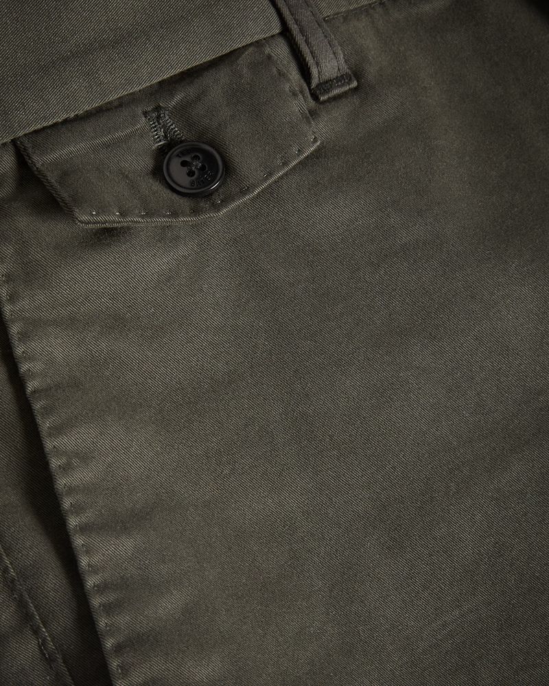 Ted Baker Ashfrd Chino s Shorts Herr Khaki | JRK-951763