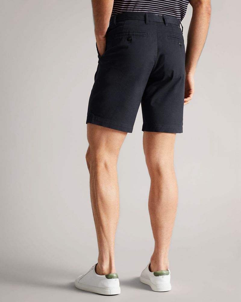 Ted Baker Ashfrd Chino s Shorts Herr Marinblå | DLZ-182360