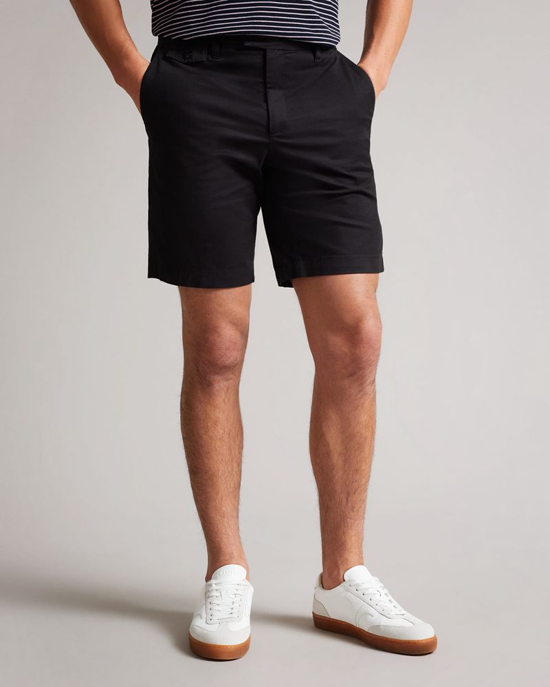 Ted Baker Ashfrd Chino s Shorts Herr Svarta | EPL-519283