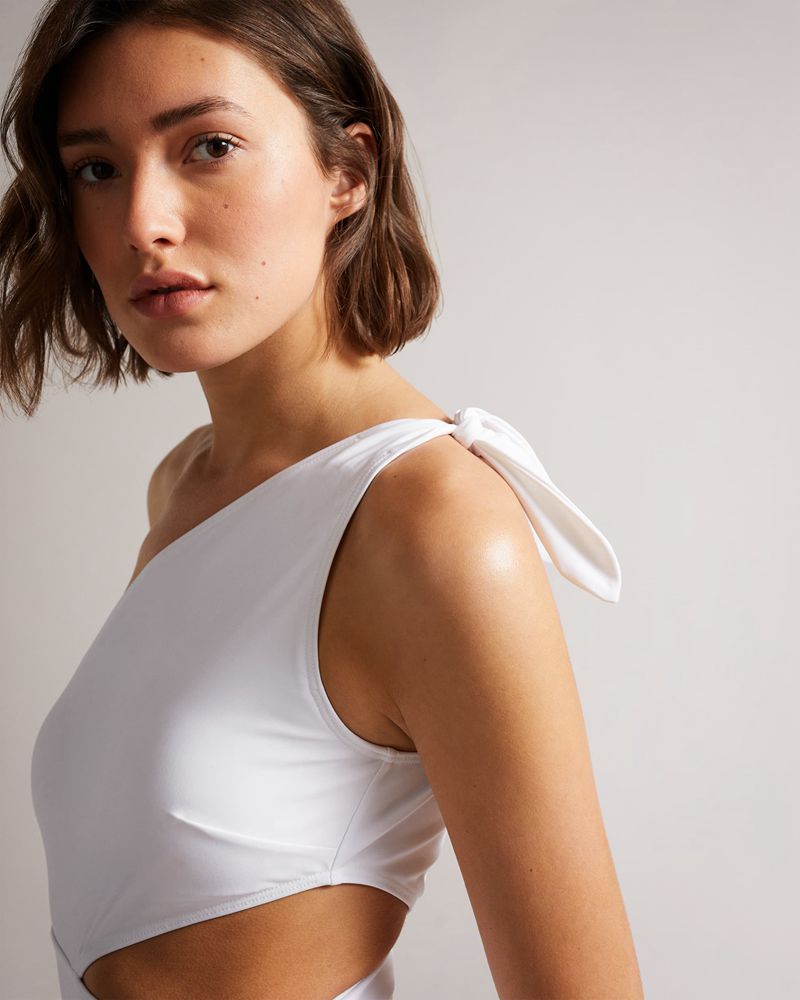 Ted Baker Astile Badkläder Dam Vita | GPW-164389