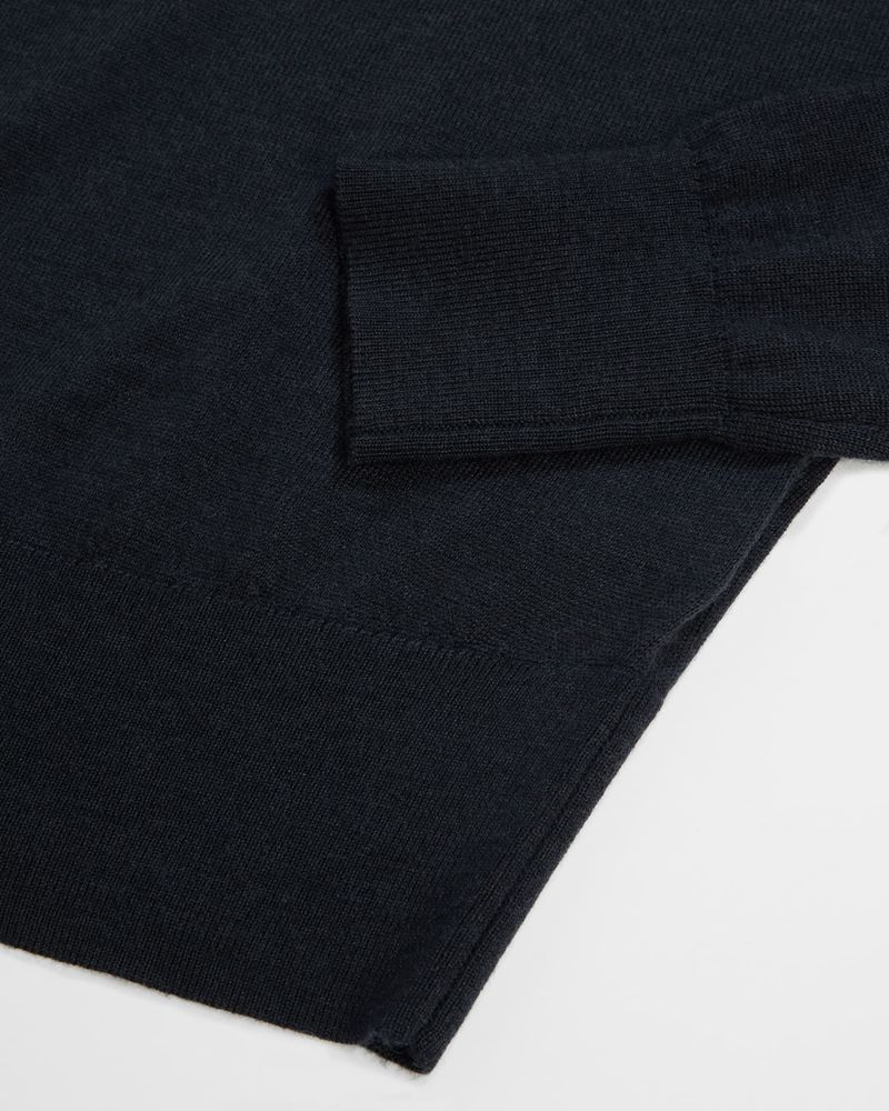Ted Baker Averiii Merino Wool Crew Neck Stickat Dam Marinblå | XLJ-584261