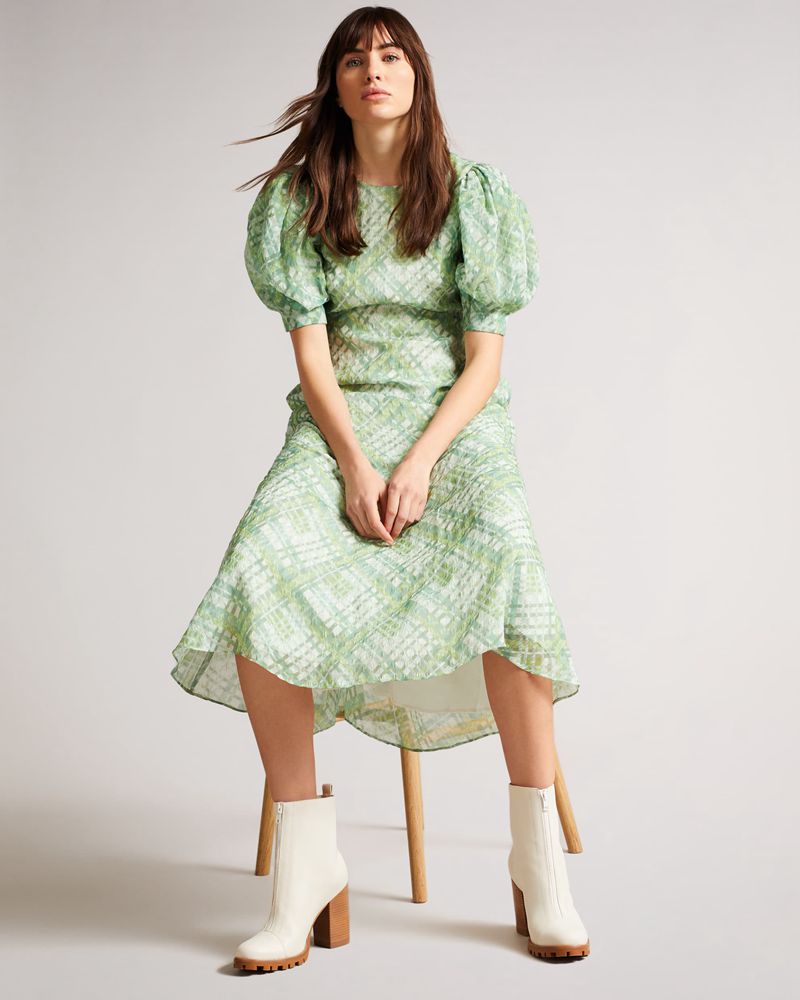 Ted Baker Avha Läder Tjock Chelsea Stövlar Dam Vita | YXB-549308