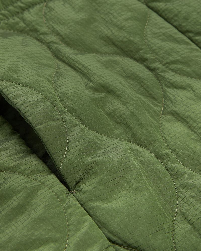 Ted Baker Avverii Long Quilted Bomber Rockar Dam Gröna | KND-164972