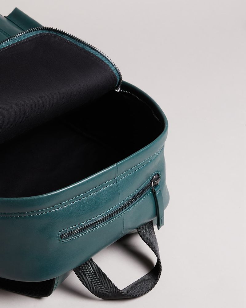 Ted Baker Aydeen Läder Ryggsäck Herr Gröna | FCG-791526