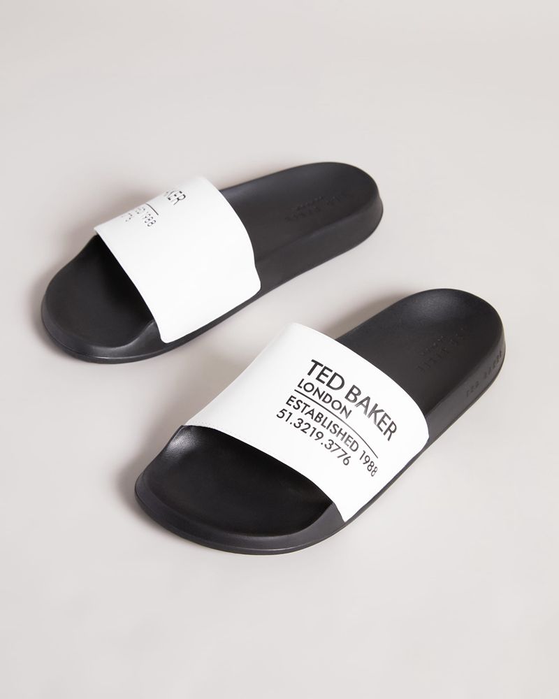 Ted Baker Aziell Ted Branded Pools Badtofflor Herr Vita | WHC-901264