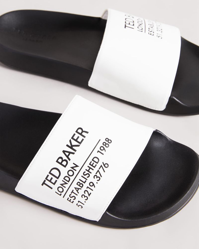 Ted Baker Aziell Ted Branded Pools Badtofflor Herr Vita | WHC-901264