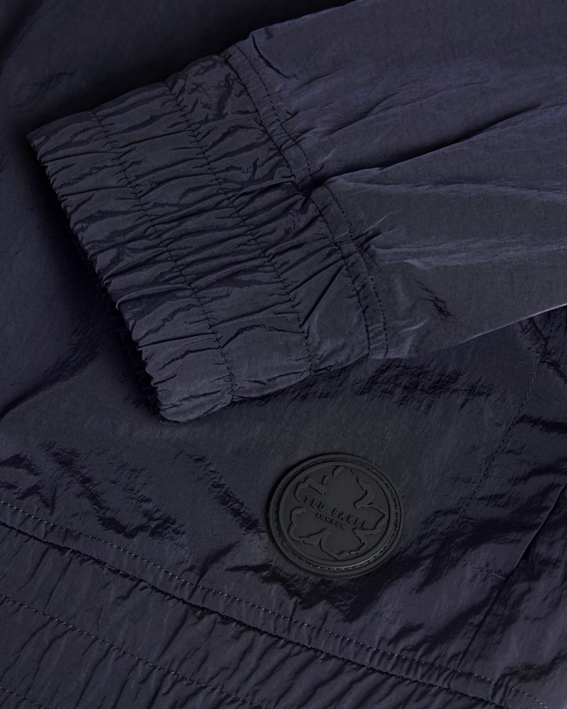 Ted Baker Balta Lätta Funnel Neck Bomber Jacka Herr Marinblå | AQD-241769