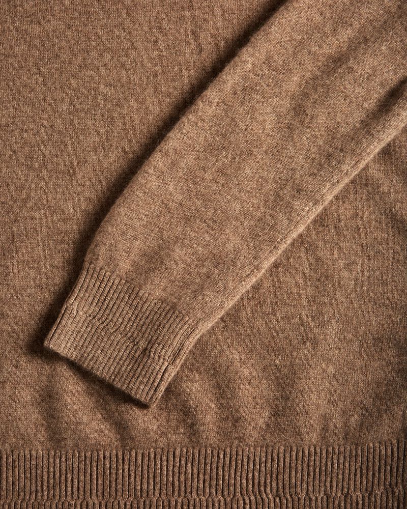 Ted Baker Bannks Ls Cashmere Hoodie Tröjor Herr Bruna | WGH-432706