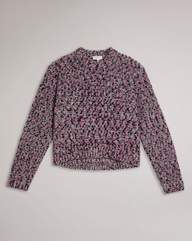 Ted Baker Bbetsy Engineered Cropped Stickat Dam Rosa | GWH-356784