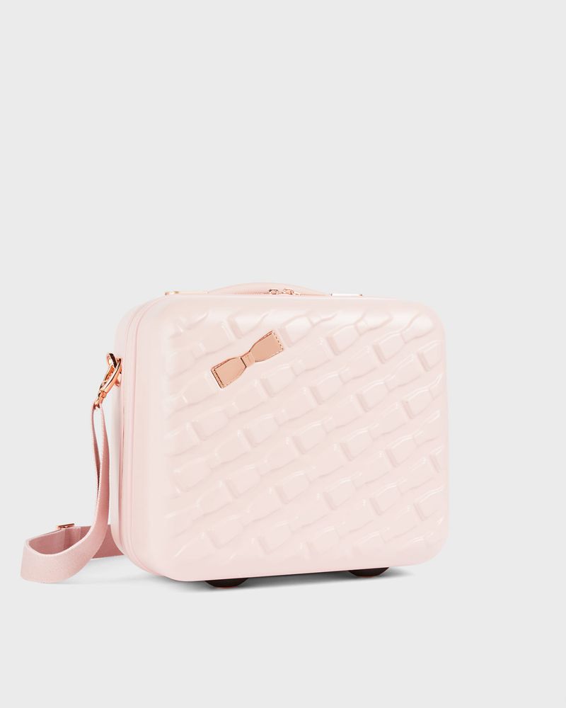 Ted Baker Beelle Tbw0304 Bow Detail Vanity Case Resväskor Dam Rosa | LBC-910237