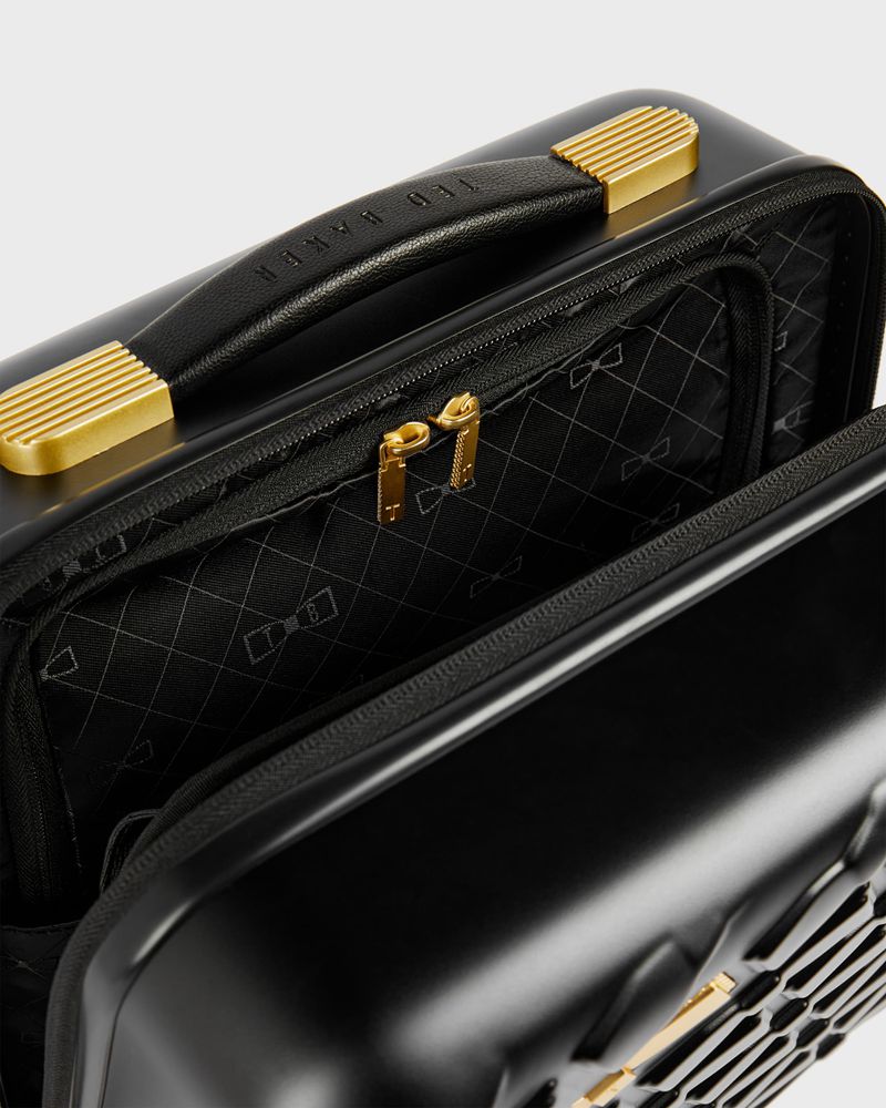 Ted Baker Beelle Tbw0304 Bow Detail Vanity Case Resväskor Dam Svarta | RUY-143927