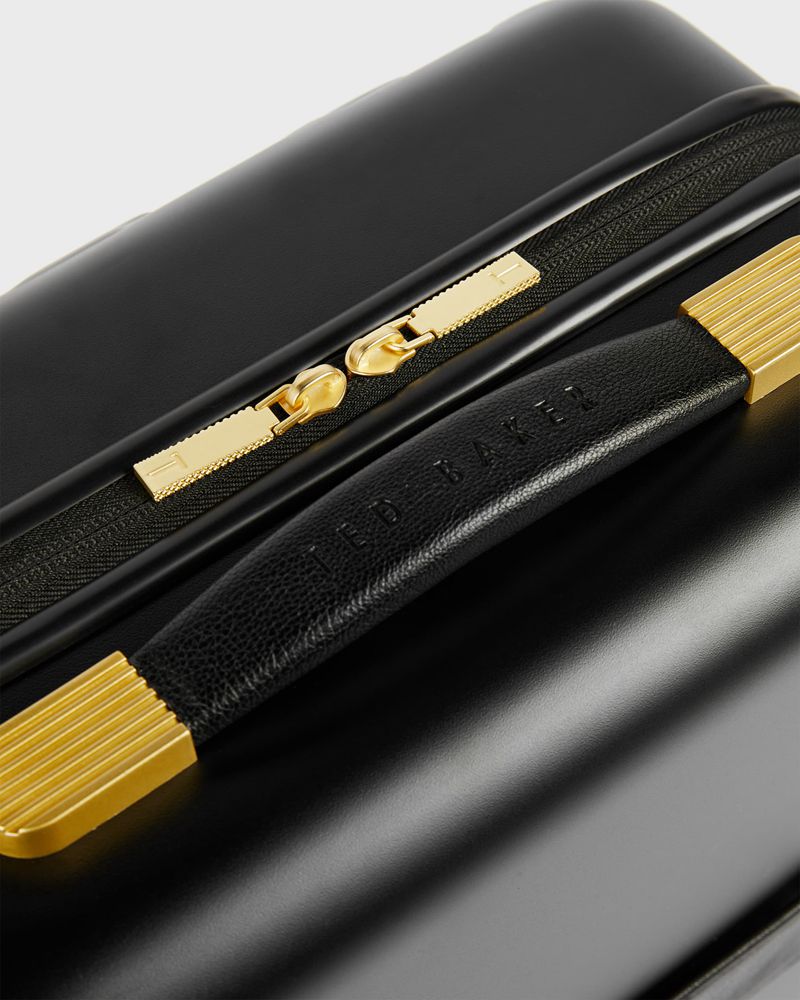 Ted Baker Beelle Tbw0304 Bow Detail Vanity Case Resväskor Dam Svarta | RUY-143927