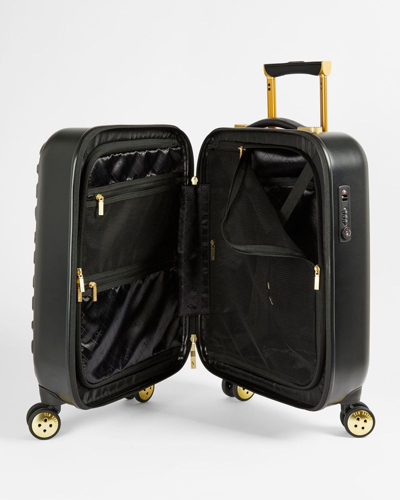 Ted Baker Belleee Tbw0303 Bow Detail Small Case Resväskor Dam Svarta | IPK-519873