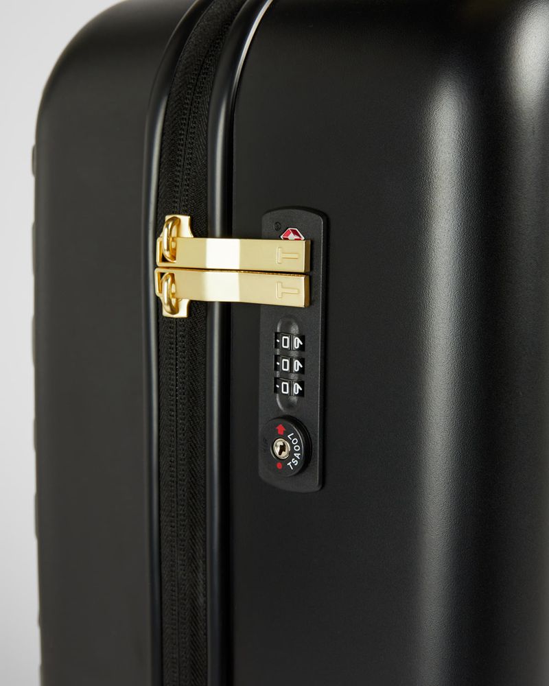 Ted Baker Belleee Tbw0303 Bow Detail Small Case Resväskor Dam Svarta | IPK-519873