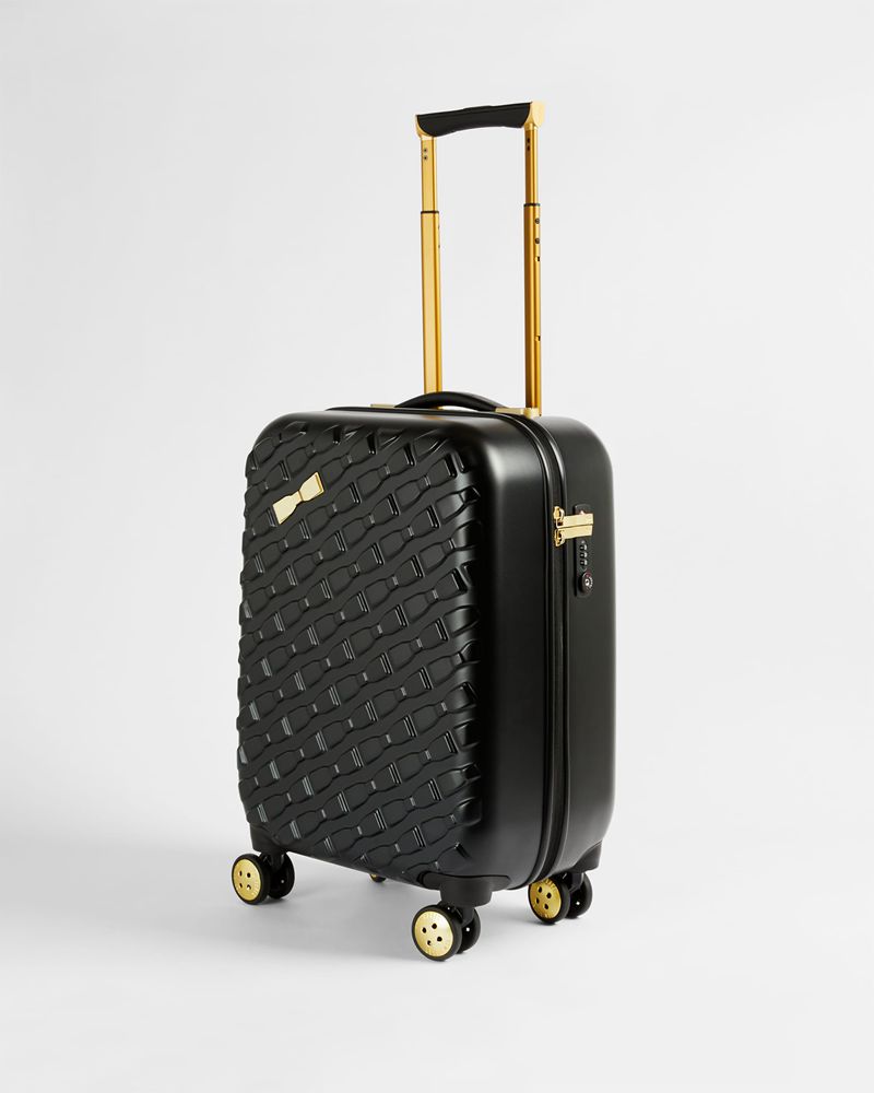 Ted Baker Belleee Tbw0303 Bow Detail Small Case Resväskor Dam Svarta | IPK-519873
