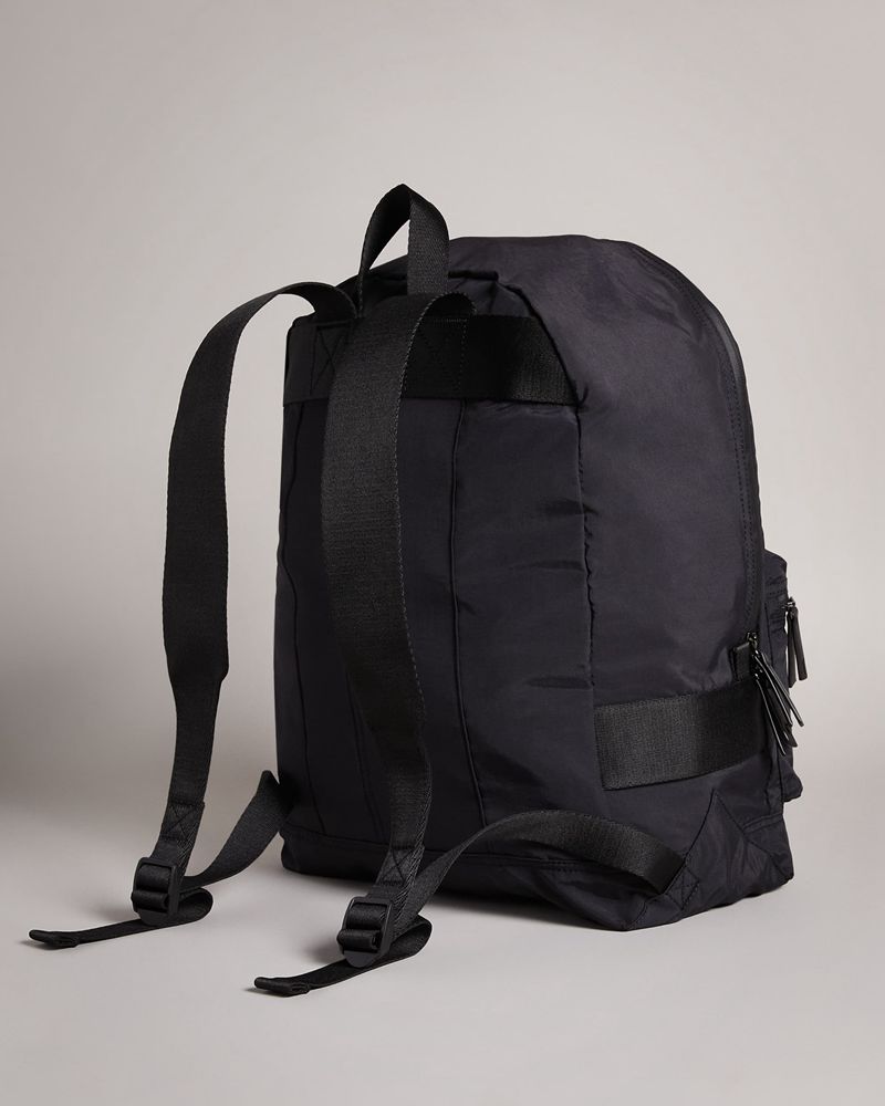Ted Baker Burnst Foldaway Ryggsäck Herr Svarta | QFN-490572