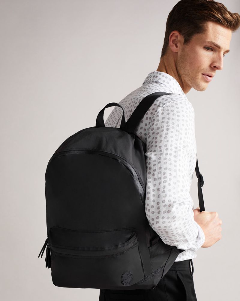 Ted Baker Burnst Foldaway Ryggsäck Herr Svarta | QFN-490572