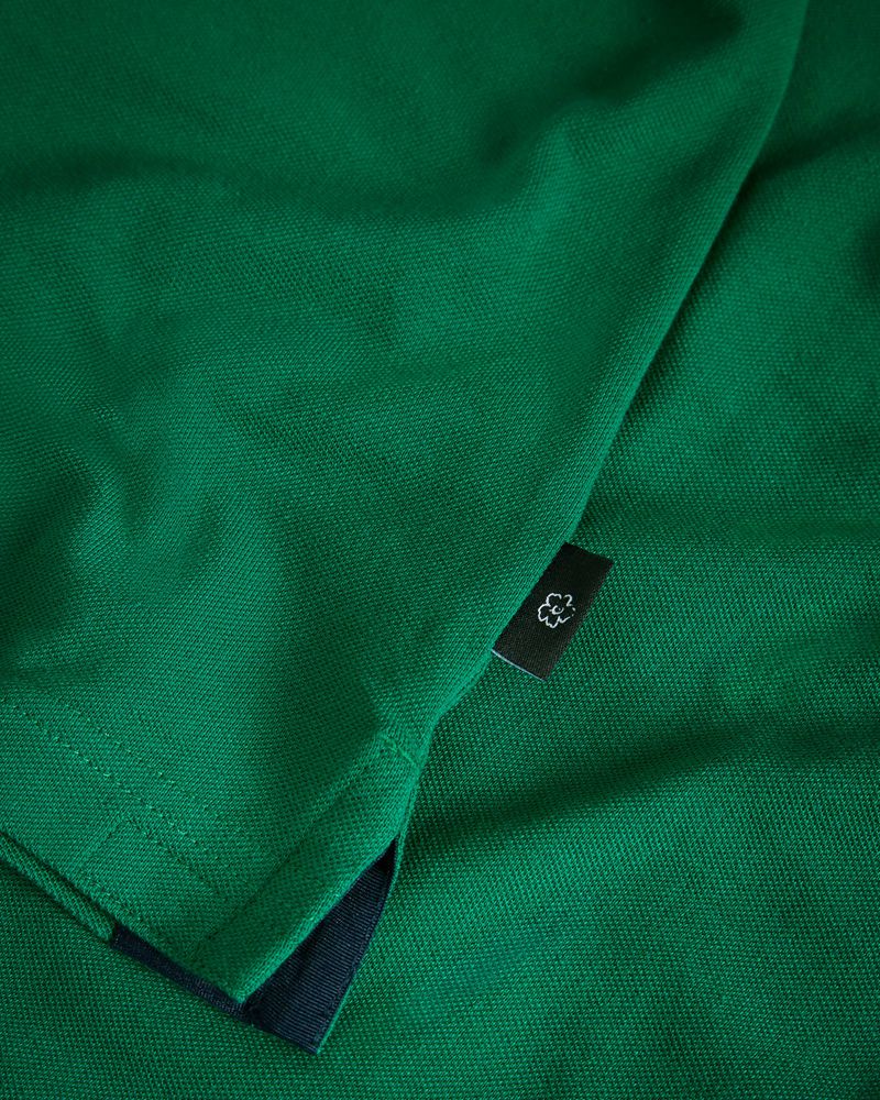 Ted Baker Camdn Sleeve Polo Blast Herr Gröna | UGE-205631