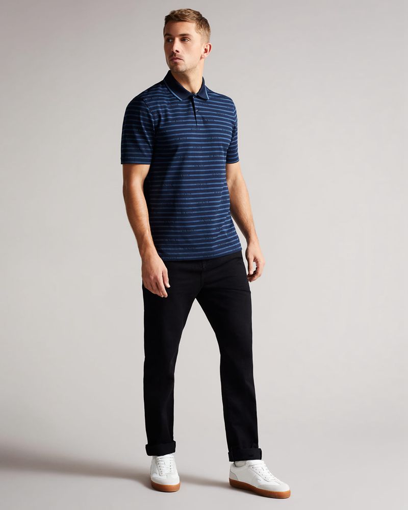Ted Baker Camdun Slim Leg Denim Byxor Herr Svarta | YNE-082435