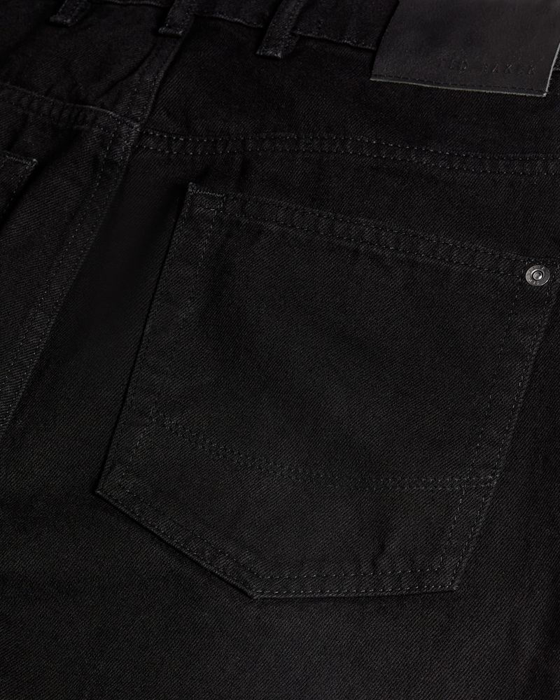 Ted Baker Camdun Slim Leg Denim Byxor Herr Svarta | YNE-082435