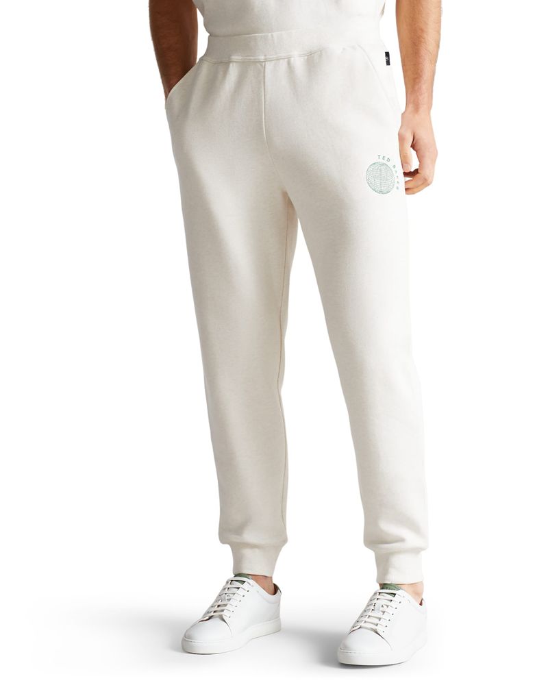Ted Baker Carluke Jersey Jogger Byxor Herr Natural | HNY-465709
