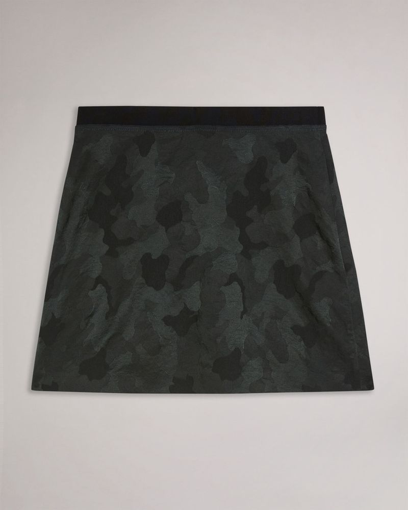Ted Baker Chello Jacquard Mini Kjolar Dam Gröna | IUJ-523078