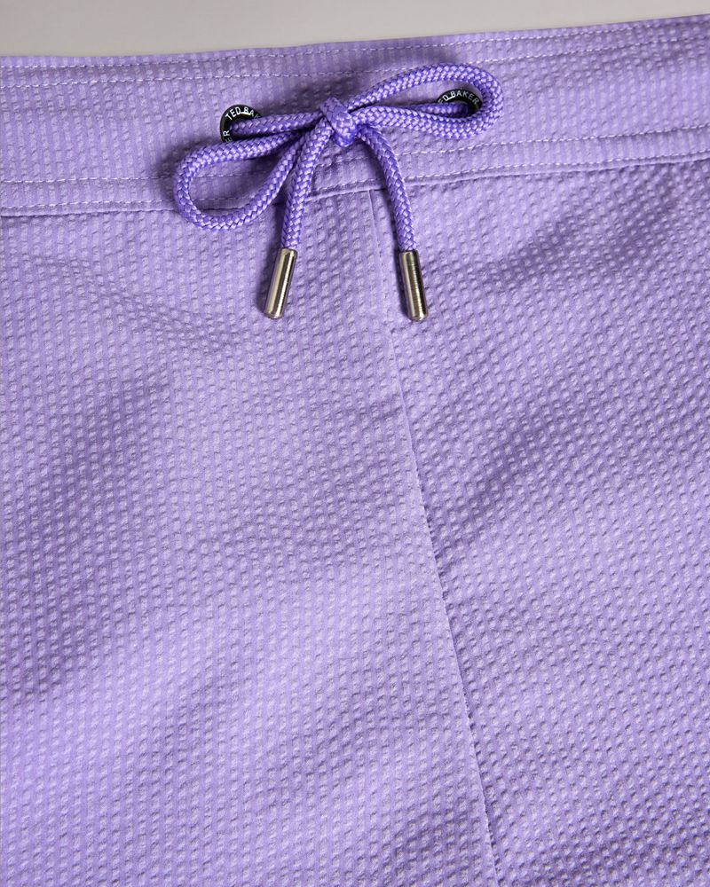 Ted Baker Colne Plain Textured Badkläder Herr Lila | ALB-260189