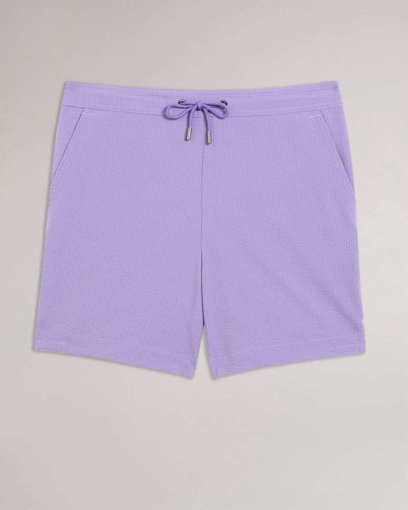 Ted Baker Colne Plain Textured Badkläder Herr Lila | ALB-260189