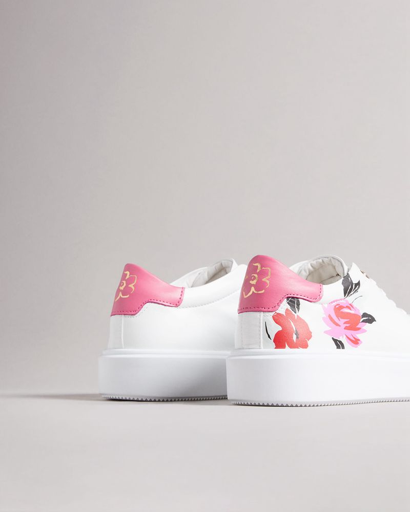 Ted Baker Daffina Bolt On Platform Sneakers Dam Vita | OJM-364978
