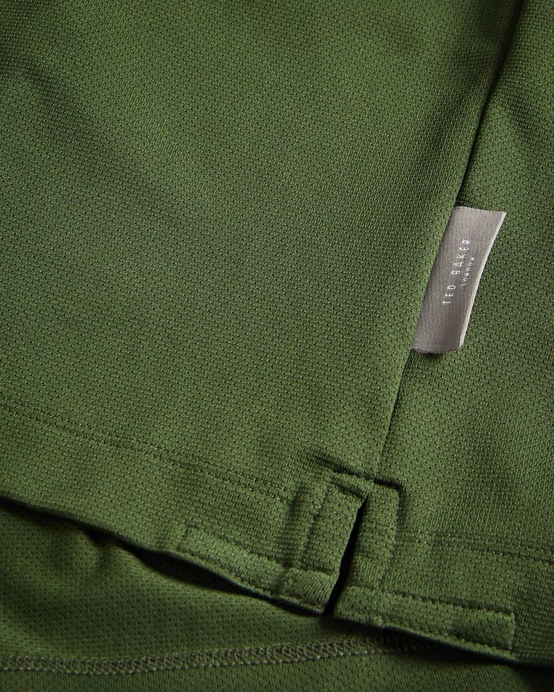 Ted Baker Daley Active Quick Dry T Blast Herr Khaki | IHX-149605