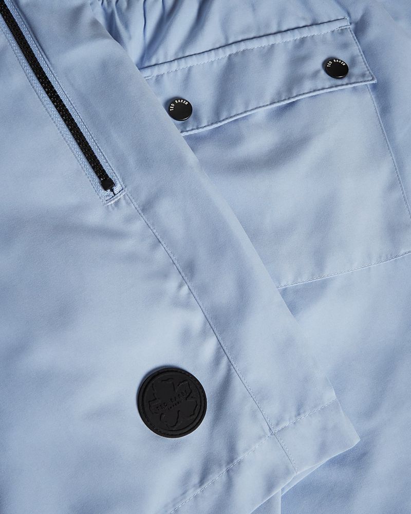 Ted Baker Dalnair Plain Badkläder Herr Blå | UYR-820345